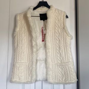 New Talbots Knit Vest